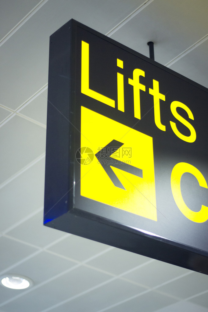 机场信息标志灯光板图片