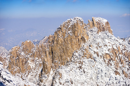 冬季黄山雪景图片