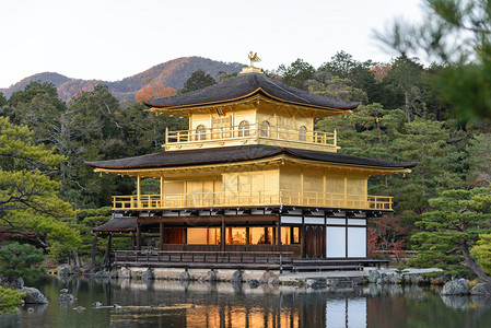 金阁寺秋季金阁京都日本图片