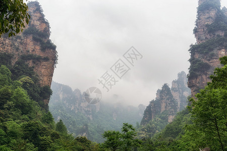 杨家界风景名胜区张家界山水景观图片