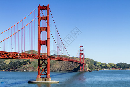 金门大桥旧金山加州金门大桥从风景图片