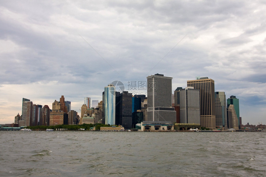 下曼哈顿和金融区图片
