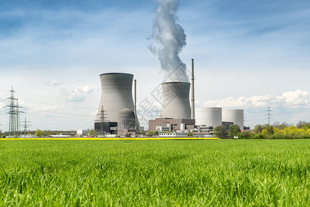 核电能源概念绿色上网的核电站图片