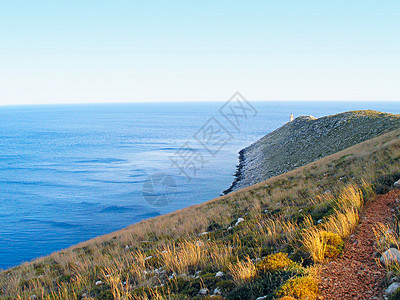 希腊欧洲最南端的灯塔图片