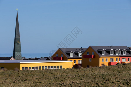 Heligoland的住宅区图片