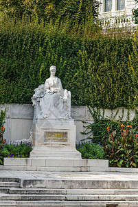 奥地利维也纳Volksgarten的伊丽莎白太后纪图片