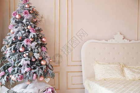 卧室照片圣诞节装图片