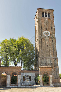 意大利威尼斯穆拉诺岛的圣玛丽教堂图片