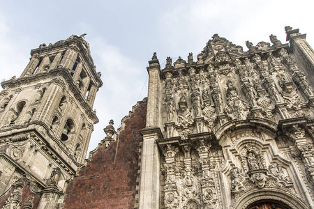 墨西哥墨西哥城北美洲市大都会大教堂的图片
