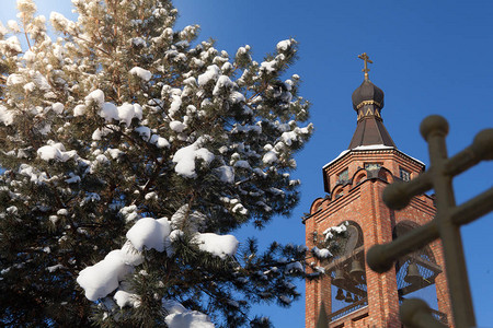 冬霜教堂图片
