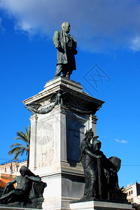 意大利罗马PiazzaCavav与Cavor纪念碑图片