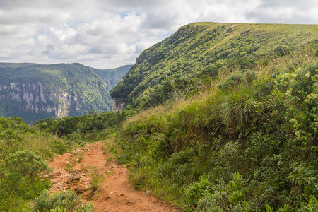巴西南里奥格兰德州南坎巴拉福塔莱萨峡谷图片