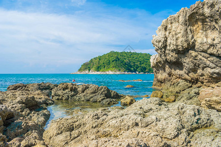 泰国普吉岛的海景高清图片