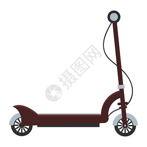 电动滑板车隔离滚子平衡自行车自平衡滑板车生态替代运输平面设计自行车和滚轮平衡踢踏板车赛格威背景图片