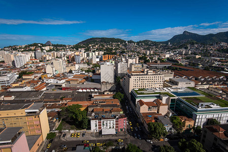 里约热内卢市鸟瞰图图片