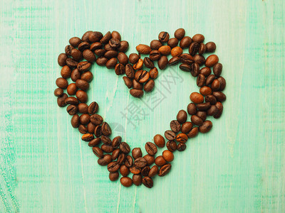 棕色物质上的咖啡豆咖啡豆图片