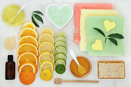 柑橘水疗美容护理产品图片