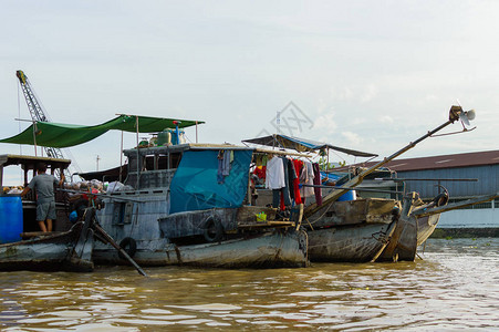 越南湄公河三角洲CanTho市附近湄公图片