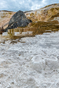 Mammoth温泉黄石图片