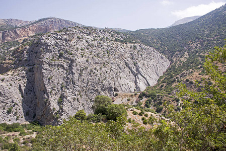 西班牙马拉加悬崖上图片