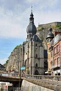 比利时美丽的小镇迪南图片