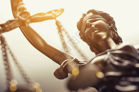 正义的雕像法律法律概念形象图片