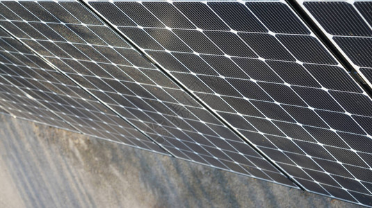 太阳能发电厂光伏电池板在各图片