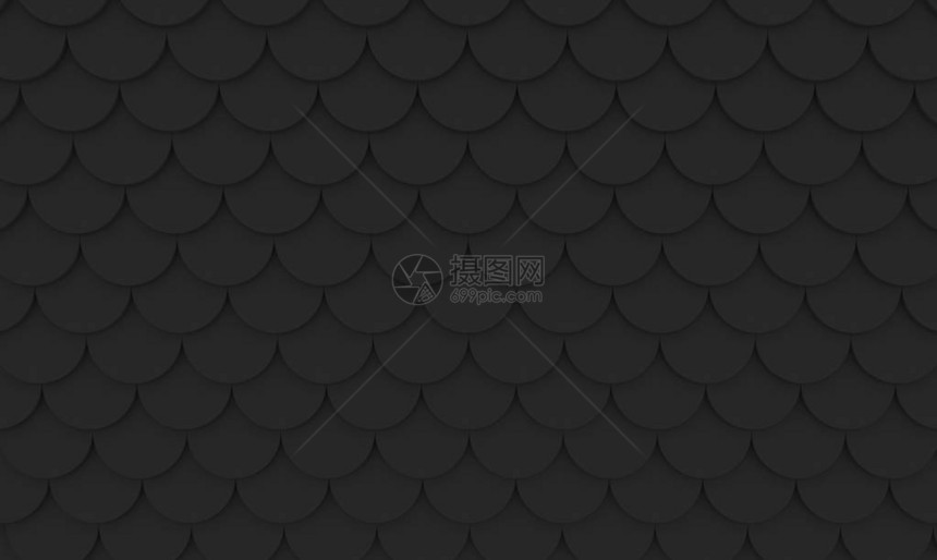 曲线黑瓷砖地板纹理背景图片