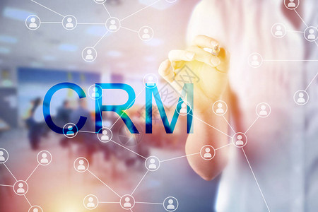 CRM客户关系管理念客户服务和关系图片