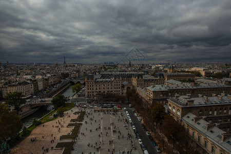巴黎圣母大学塔图片