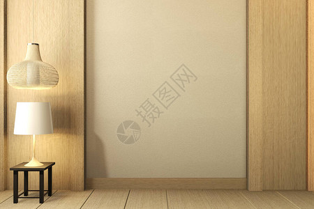日本空房木地板日本室内设计图片