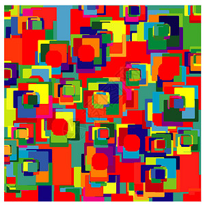 多种背景模式抽象方形的颜色不同壁纸图案图片