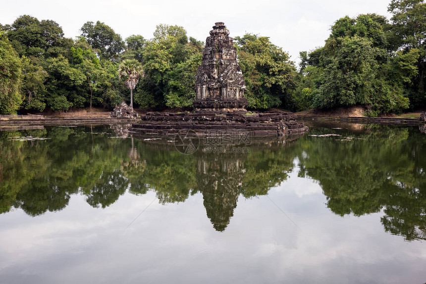 柬埔寨暹粒的吴哥渡AngkorWatNeak图片