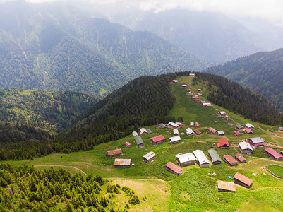 Pokot高原和Kackar山脉空中图片