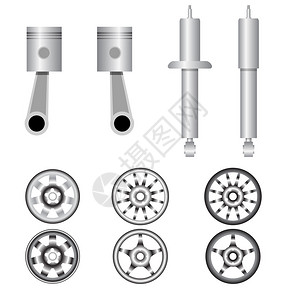 图标集汽车零件图片