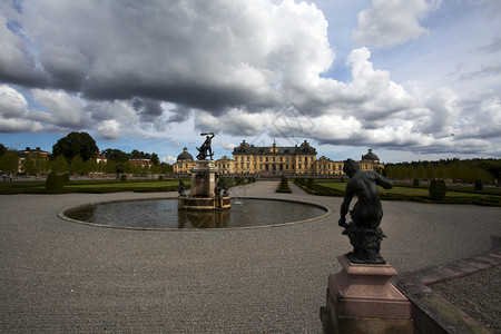 在瑞典首都斯德哥尔摩的Drottningholm公图片