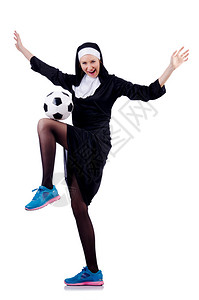 宗教观念中的年轻修女图片