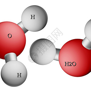 水的公式H2O插图图片
