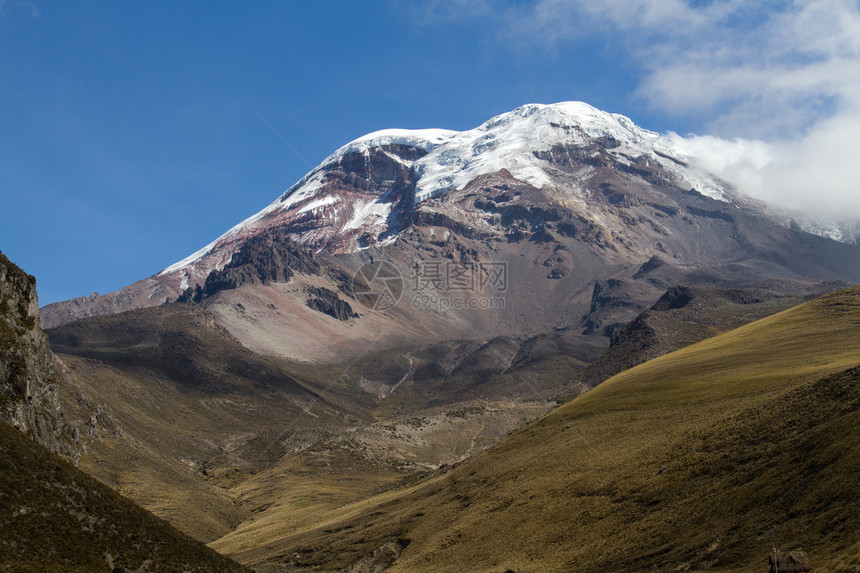 厄瓜多尔奇莫拉索火山图片