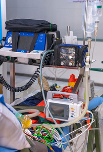 紧急医务处的防病设备及医疗设备供图片