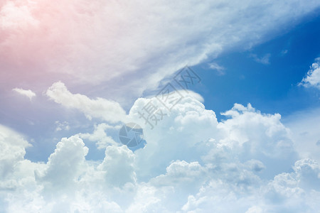 白云蓝天图像天气背景图片