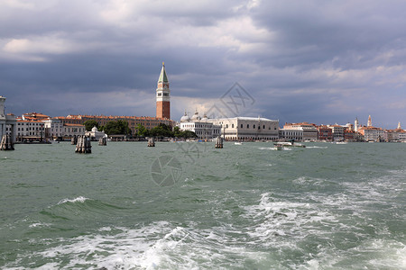 世界著名的大运河在意大利威尼斯图片