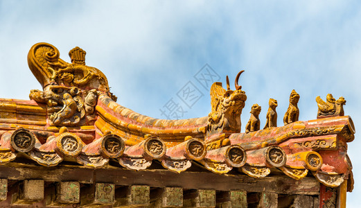 北京紫禁城屋顶装图片
