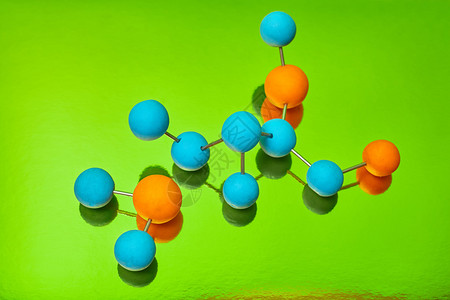 化学DNA分子实验室绿色背景试验图片