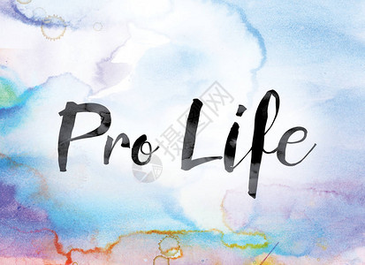 用黑色墨水涂上ProLife的黑墨水彩洗的背图片