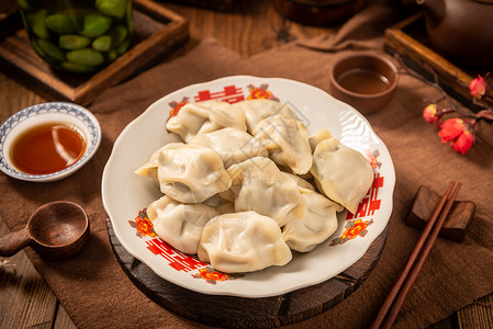 新年美食水饺图片