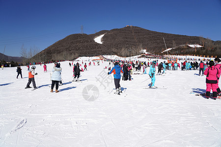 滑雪场图片