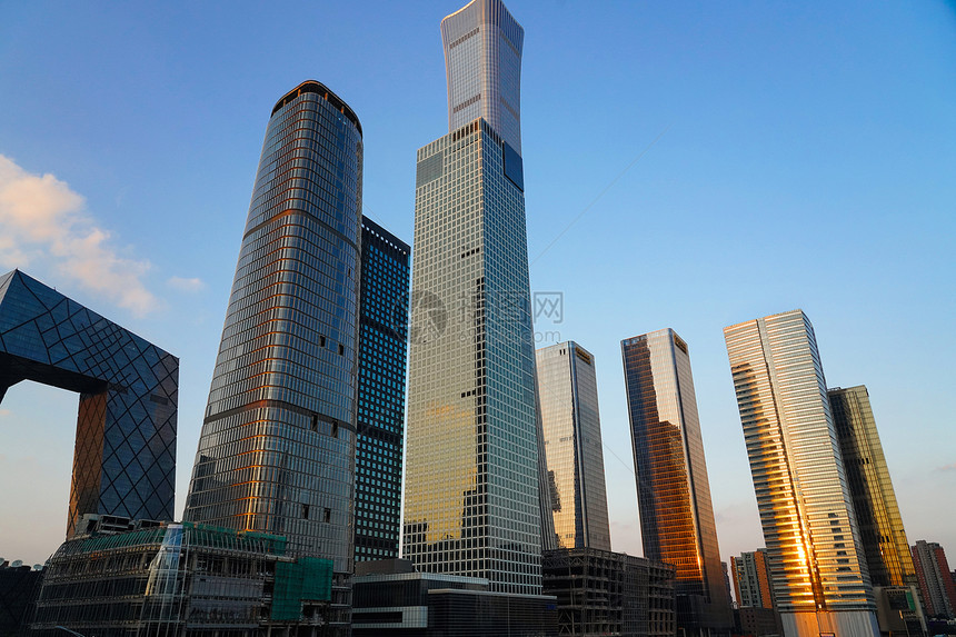 北京国贸高楼大厦图片