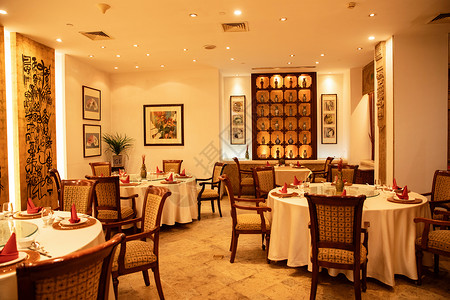 古典风格餐厅背景图片