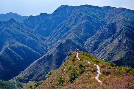 北京房山蒲洼风景区背景